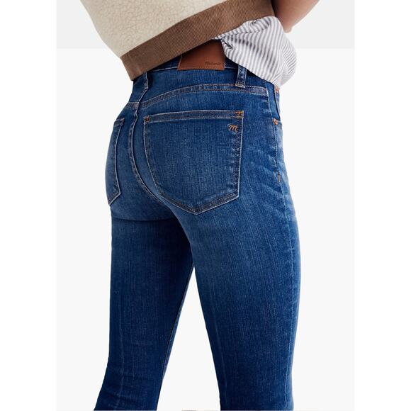 MADEWELL Cali Demi Boot Denim Jeans In Wyoming Wash G7202 // 2 - Picture 3 of 12